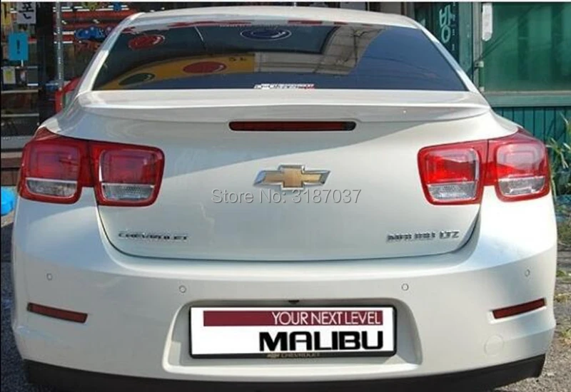 Спойлер для Chevrolet Malibu 2012-2015 АБС-пластик неокрашенный Задняя Крышка багажника