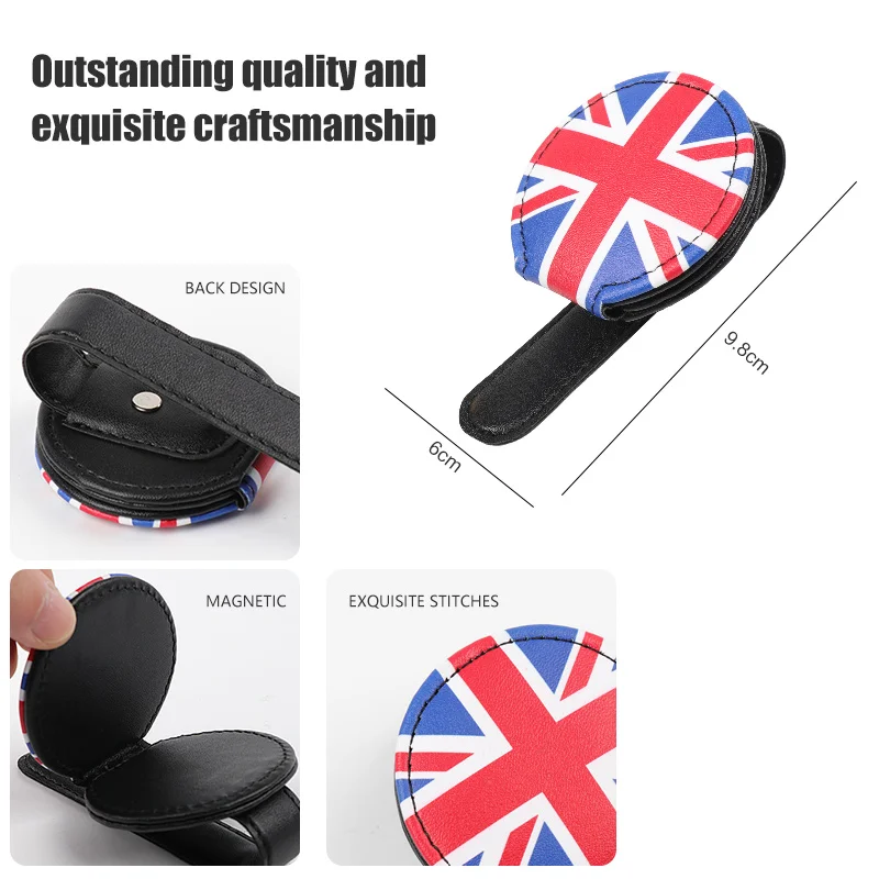 Универсальный автомобильный держатель для очков купюр водительские права