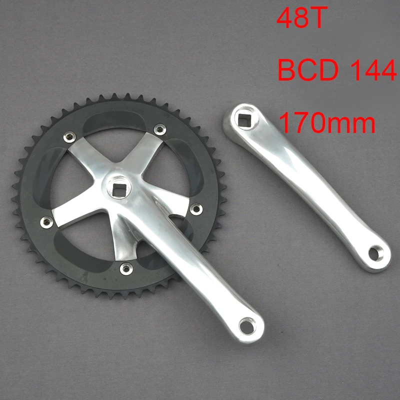 Набор кривошипов bcd 144 для фиксированной шестерни из алюминиевого сплава