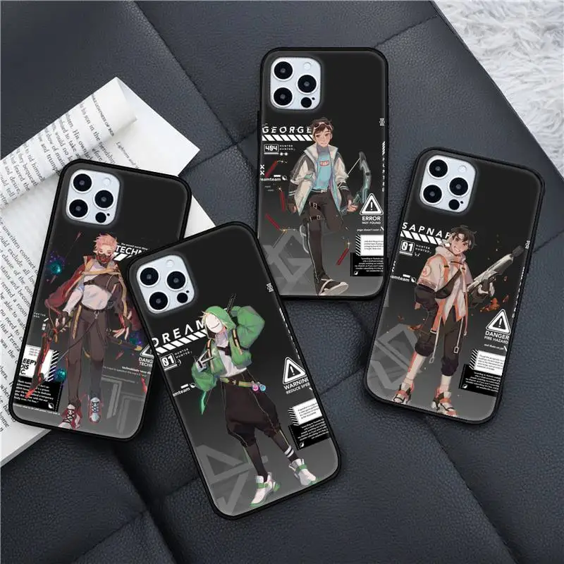 

DREAM SMP Phone Case for iPhone 11 12 pro XS MAX 8 7 6 6S Plus X 5S SE 2020 XR mini