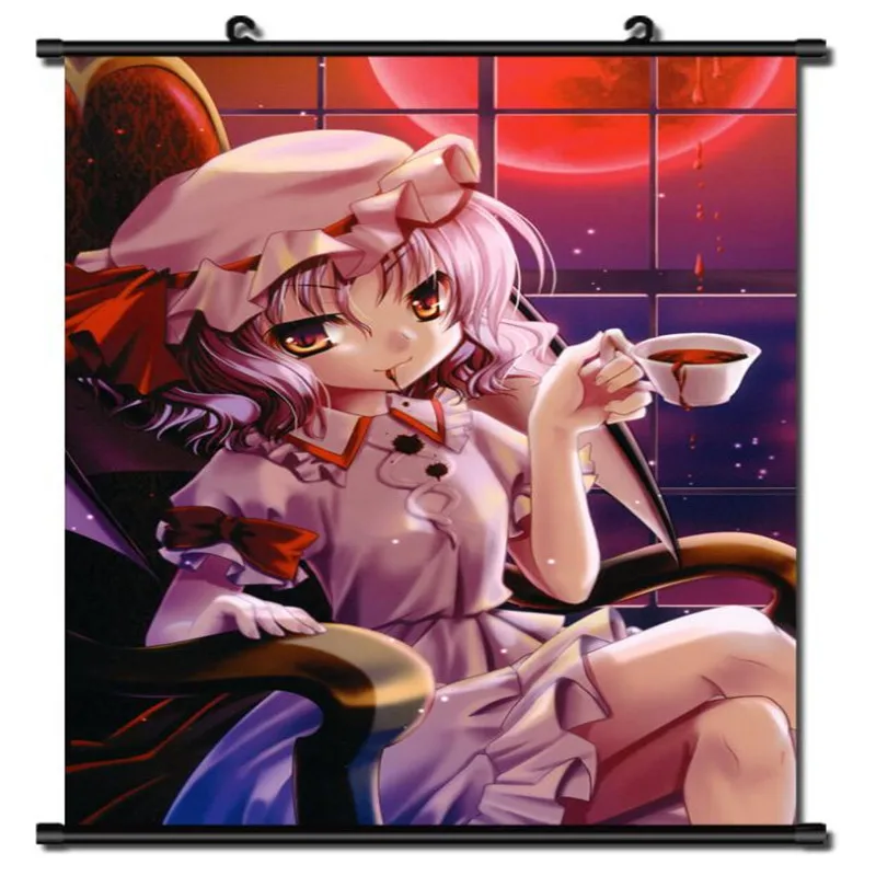 Японское аниме проект TouHou воплощение алого фландрида ремилии алый Декор для дома