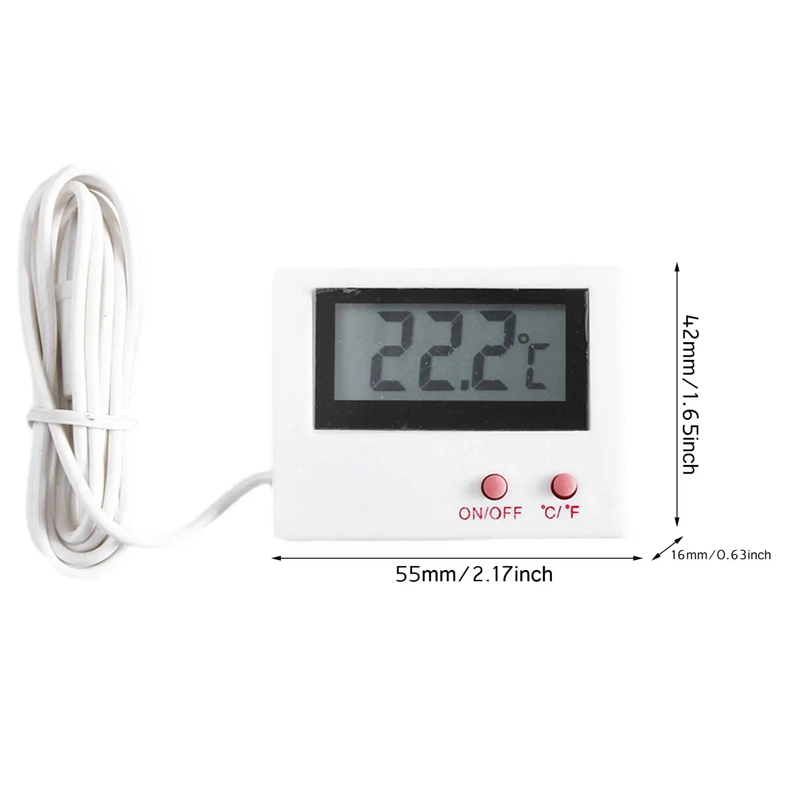 

Hot Thermometer Digital Display Hothouse Pet Breeding Hatch Temp Table Meter For Fish Tank Aquarium Refrigerator Cold Storage