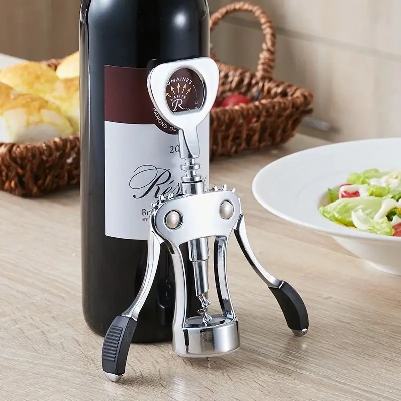 

Multifunctional Stainless Steel Bottle Opener For Red Wine Family Bar Party Beer Red Wine Bottle Opener Convenient Wine Opener