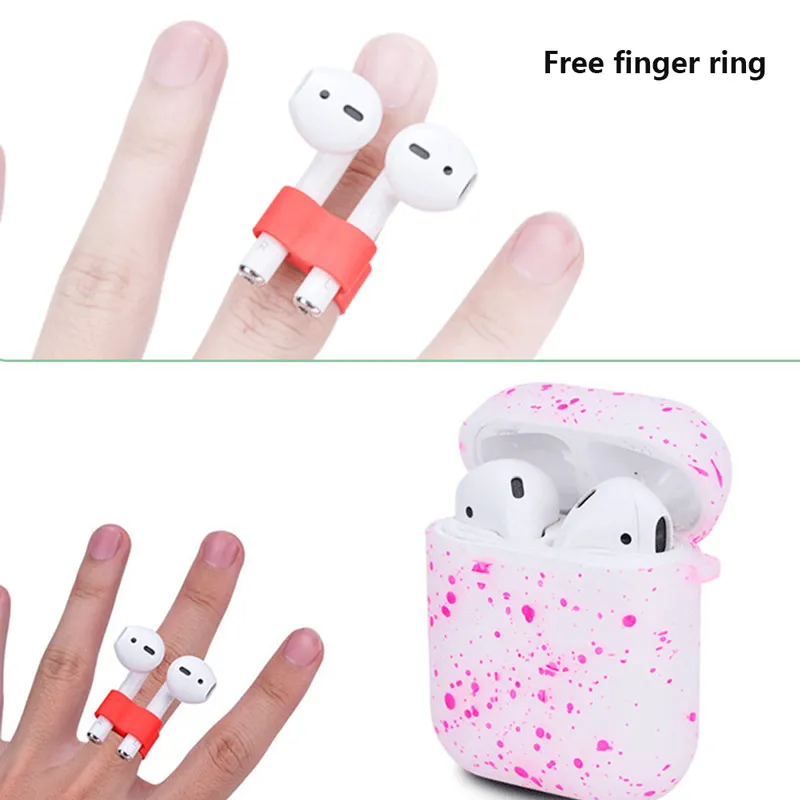 Силиконовый гелевый Чехол для цветов чехол Apple Air Pods Coque Funda Airpod аксессуары |