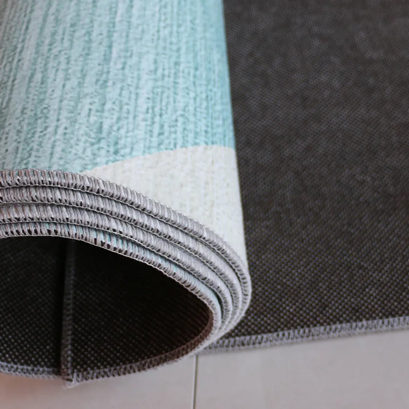 Скандинавский современный ковер с геометрическим рисунком для гостиной стола