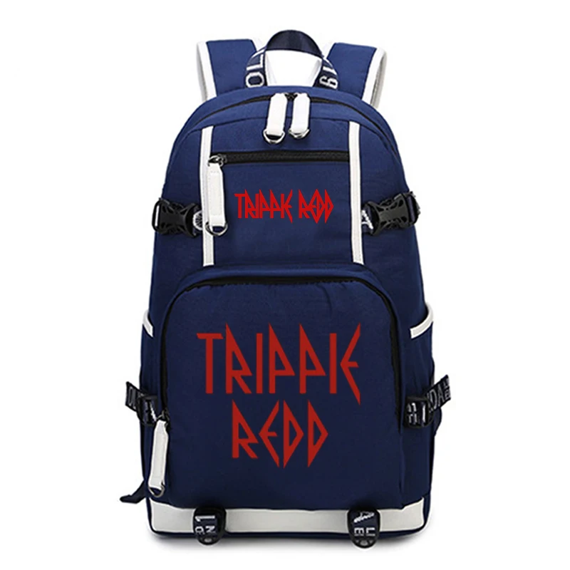 

Trippie Redd 18 Inch Travel Shoulder Bag Women Men's Backpack Fashion School Bags for Teenager Boys Girls Backpacks Knapsack