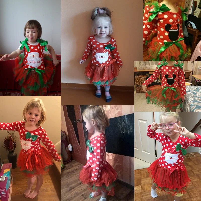 Детское платье-пачка с длинным рукавом в горошек | Женская одежда