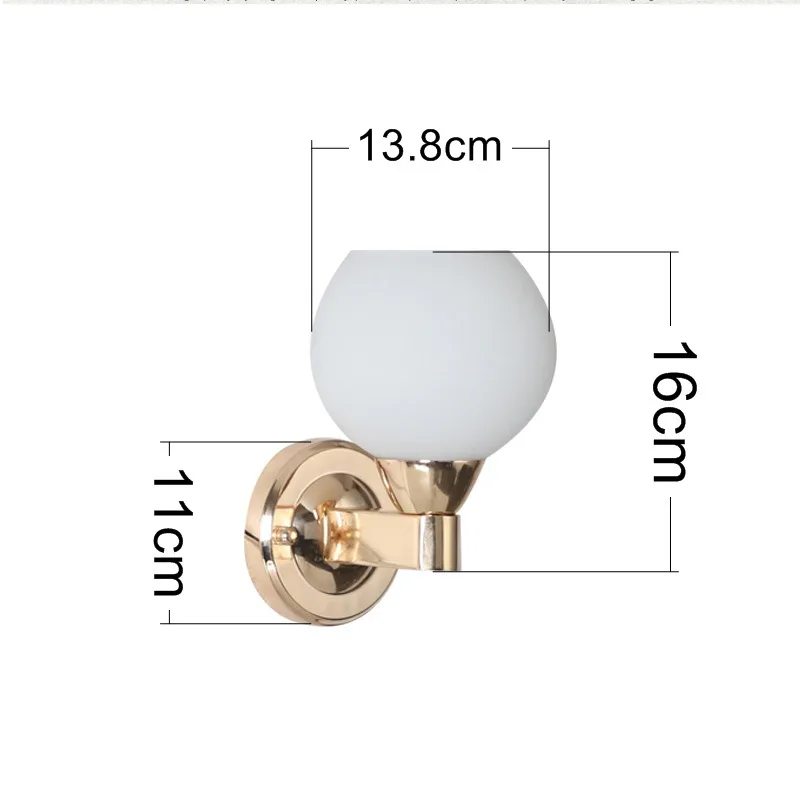 

Light luxury Wall Lamp living room wall lamp bedroom bedside lamp corridor Nordic postmodern stair lamp LED27