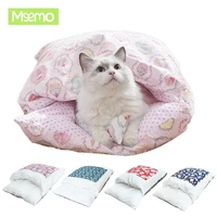 removable dog cat bed house home supplies products for adult cats large pet dog bed cats house nest cushion pet products