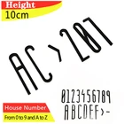 Табличка дверная самоклеящаяся, 100 мм, 1 шт. цифры на почтовый ящик дома номера американсике подкова на дверь дома для номера домовой табличка улица дом цифры на дверь почтовый ящик уличный почтовый ящик дом номер ква