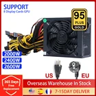 Блок питания для майнинга биткоинов, 2000 Вт, 2400 Вт, 2600 в-160 в