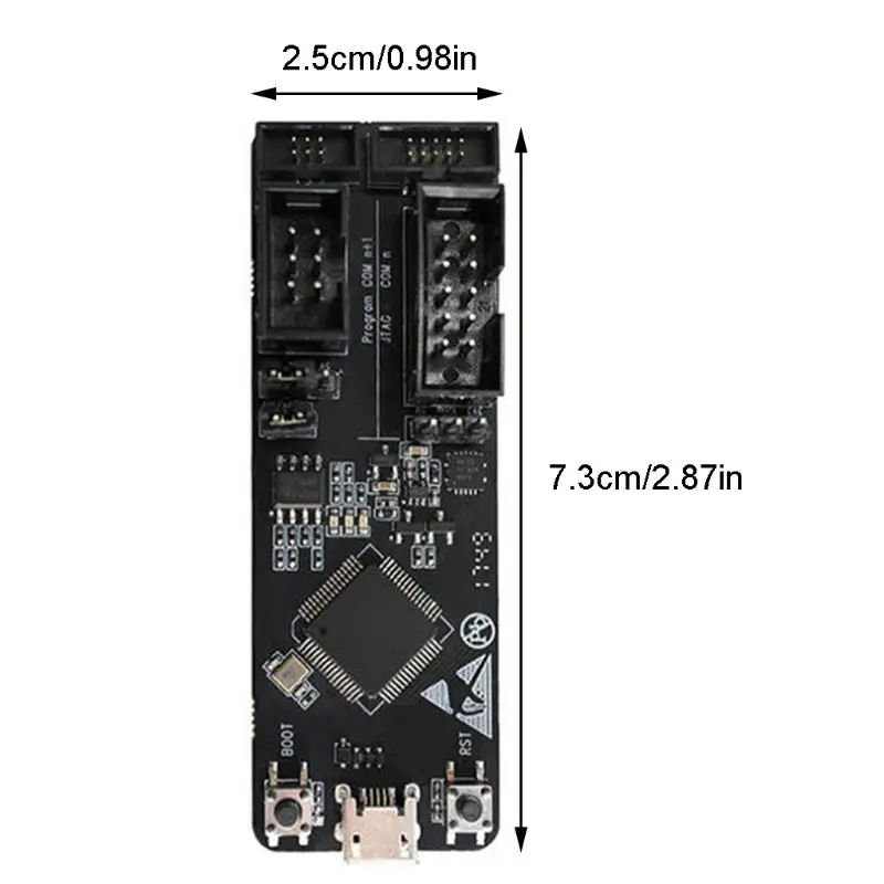 

ESP-Prog Development Board JTAG Debug Program Downloader with Supporting Flex Cable for ESP32 ESP8266 Platform