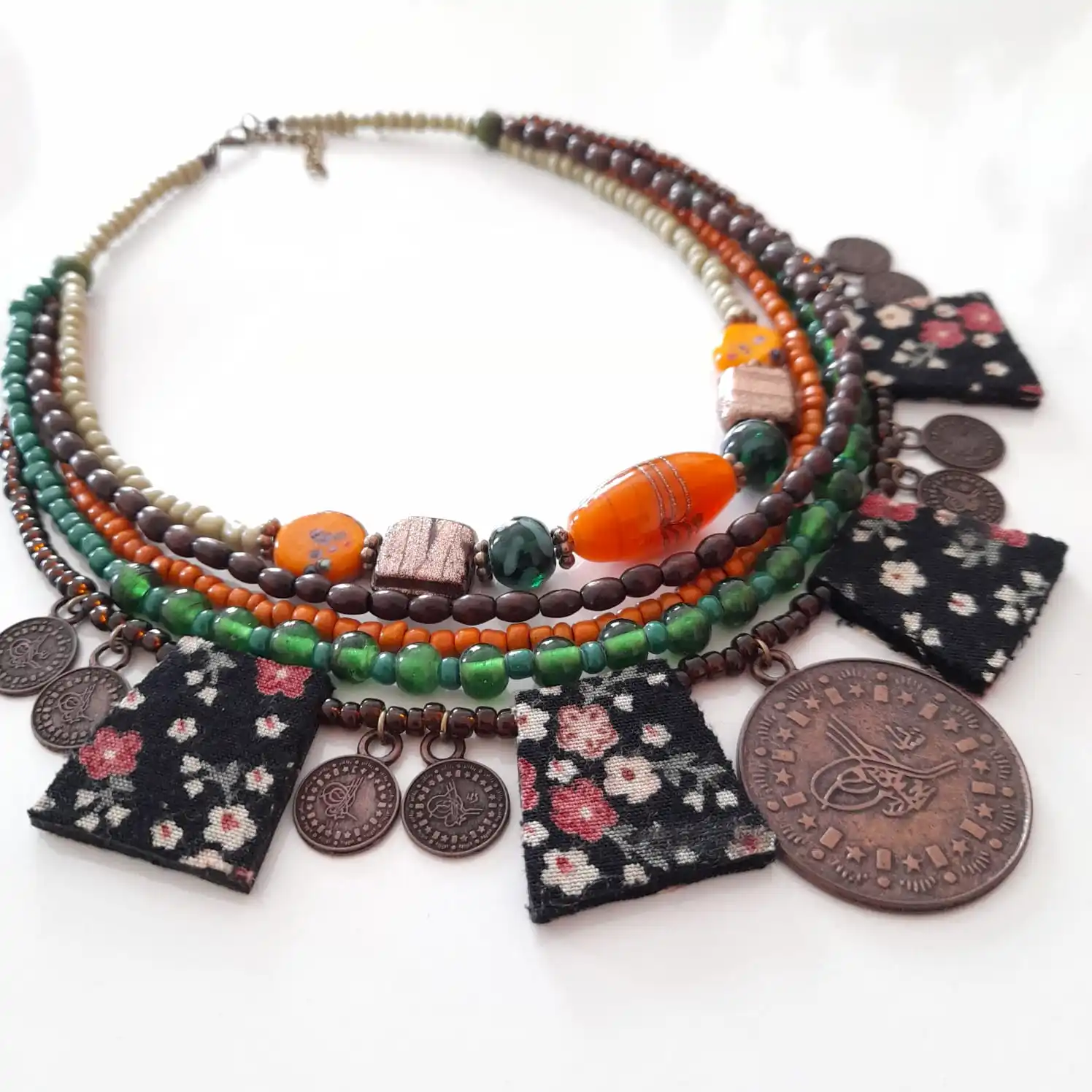 

Goodtime Authentic Necklace Indian & Glass Beads Women Handmade Jewelry