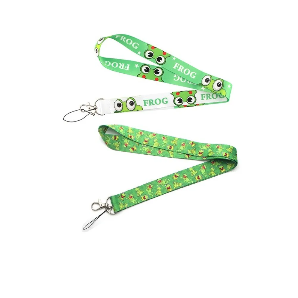 Шнурок лягушка для ключей от телефона полноцветный индивидуальный дизайн