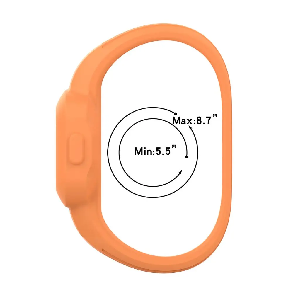 Для Garmin Vivofit JR 3 GarminFit JR3 сменный без пряжки ремешок мягкий силиконовый Твердый