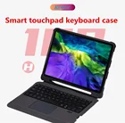Чехол с сенсорной панелью и клавиатурой для iPad Air 3 10,5 2019 Pro 11 9,7 10,5 7th 10,2 2020