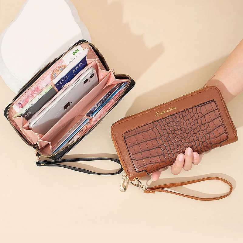 Лидер продаж женские кошельки длинные из мягкой искусственной кожи