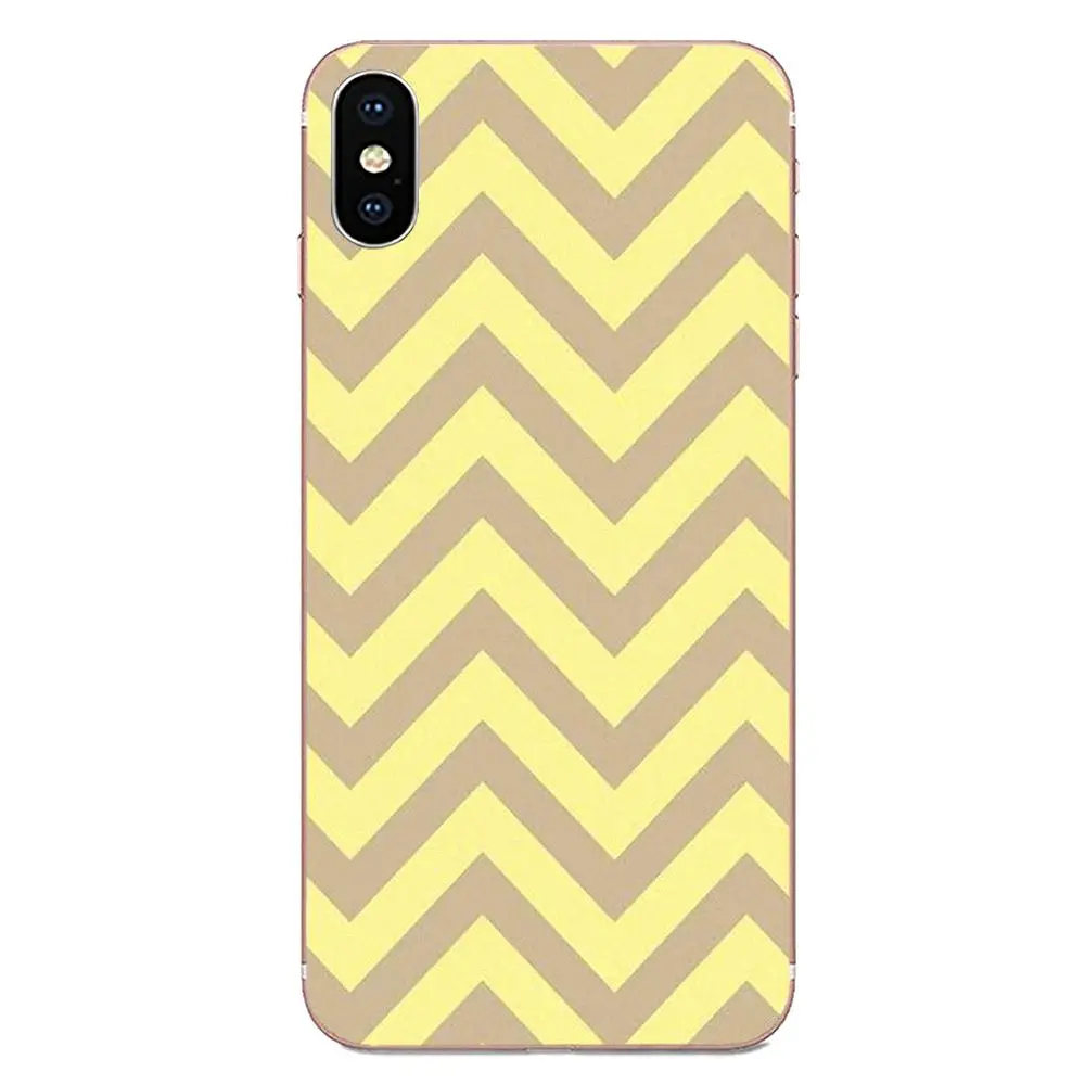 Желтый Zigzags Streak сладкий простой жизни мягкий телефон Куинн для Xiaomi Redmi Note 2 3 3S 4 4A 4X5