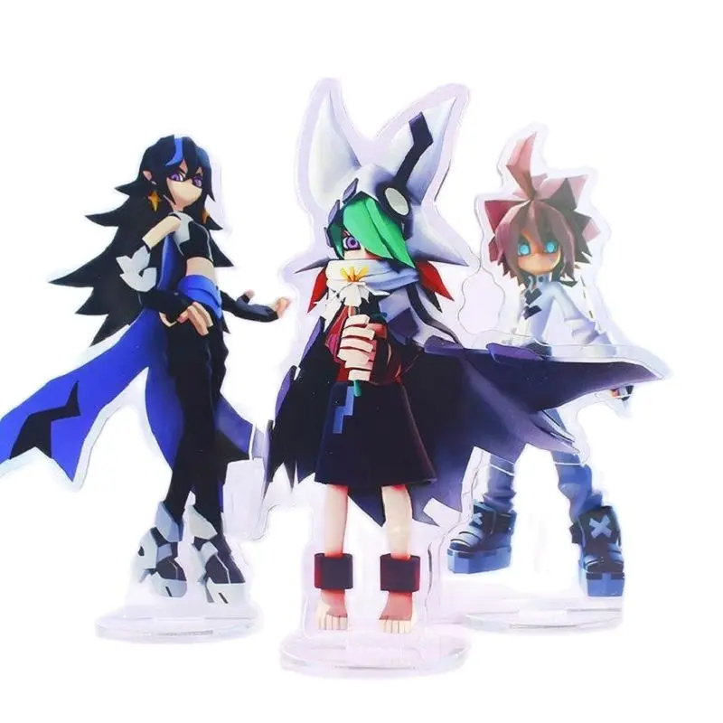 

Anime Aotu Peripheral Keychain Bump World Transparent Acrylic Key Ring Figure Model Stand Sign Keychains Gifts For Woman Man