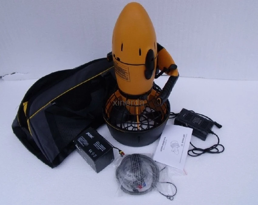 Электрический подводный скутер водный морской двойной скоростной Пропеллер для