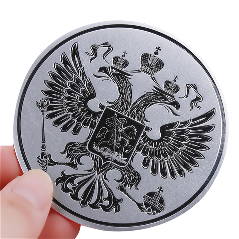 Стайлинг автомобиля алюминиевая эмблема Российской Федерации герб России Орл