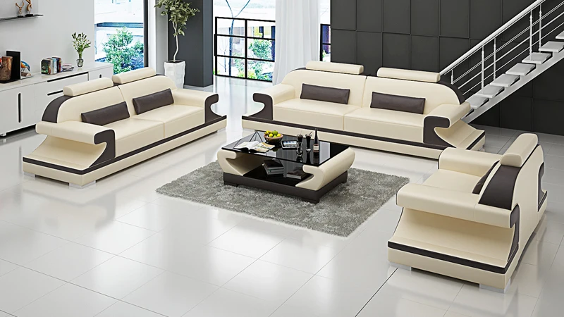 Living room furniture leather recliner sofa set | Мебель