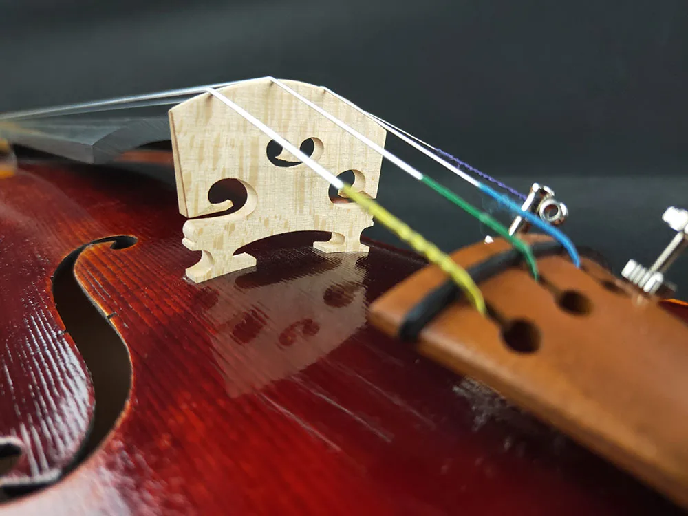 50 лет ели! Красная Mendelssohn скрипка 4/4 ca. 1721 Stradivarius ручной работы масляный лак