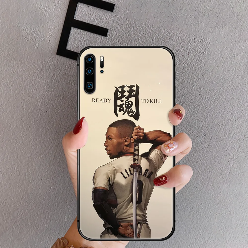 

Damian Lillard Basketball 0 Phone Case Cover For Huawei Mate P 10 20 30 40 Lite Pro Smart Z 2019 Black Hoesjes Coque Pretty