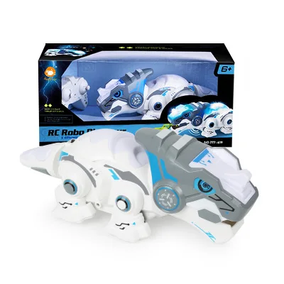 Динозавр RC игрушка, умный динозавр Роботизированные Игрушки, пульт дистанционного управления умный Роботизированный динозавр с телескопическим языком электронные игрушки для домашних животных