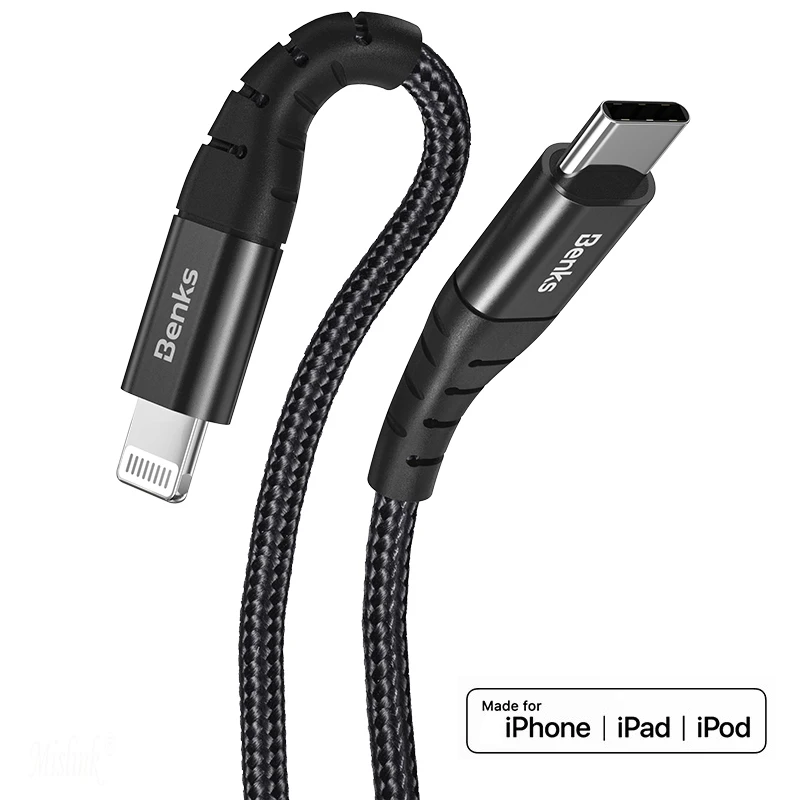 

Оригинальный MFI usb type c для lightning Кабель для iPhone 11 pro xs max xr 8 7 6s plus 5se apple ipad зарядное устройство pd Быстрая зарядка короткое