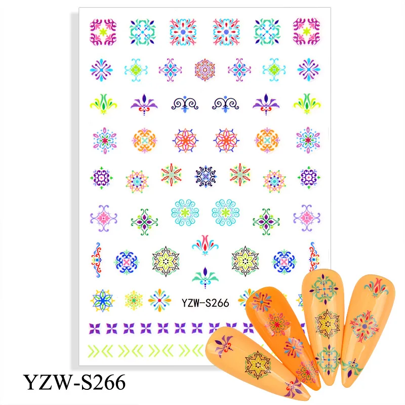 

3D наклейка для ногтей, график, маленький цветок, слайдер, наклейки, дизайнерские наклейки, наклейки для маникюра, наклейки, наклейки