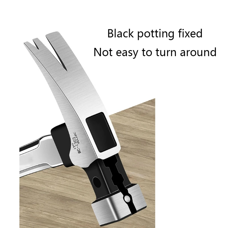 

Round Head Fibre Handle Magnetic Claw Hammer For Woodworking & Electronic Tool Hammer Rubber Hammer Tools Nail Lifting