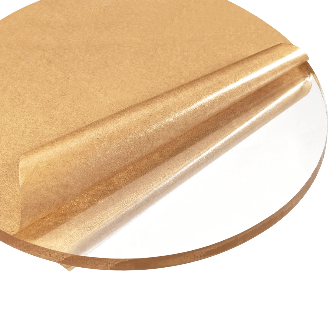 Uxcell акриловый лист Круглый диск прозрачный толщиной 8 мм диаметр дюймов круглый