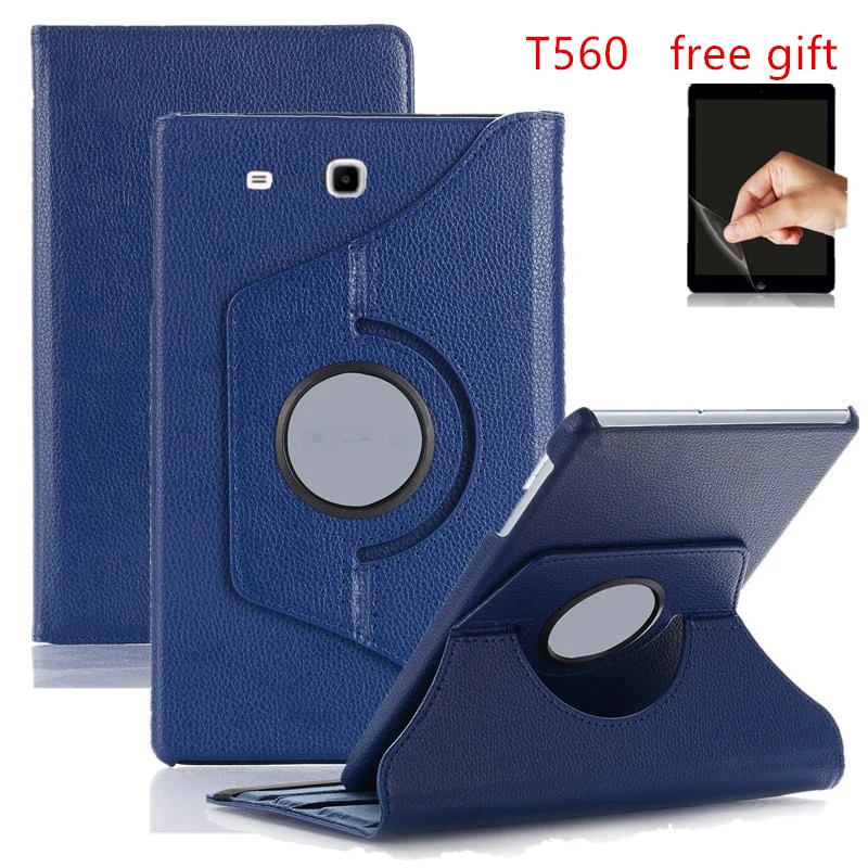 Новые продукты роскошный Флип кожаный чехол подставка для планшета Samsung Galaxy Tab E 9 6