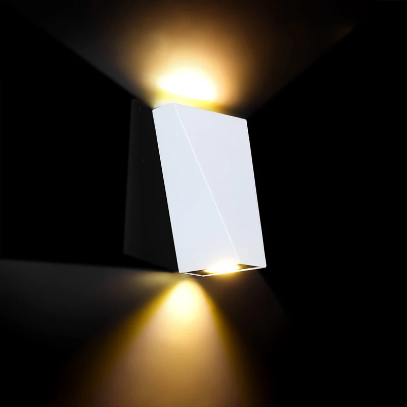 12 Вт светодиодный настенный светильник для дома уличный ванной комнаты