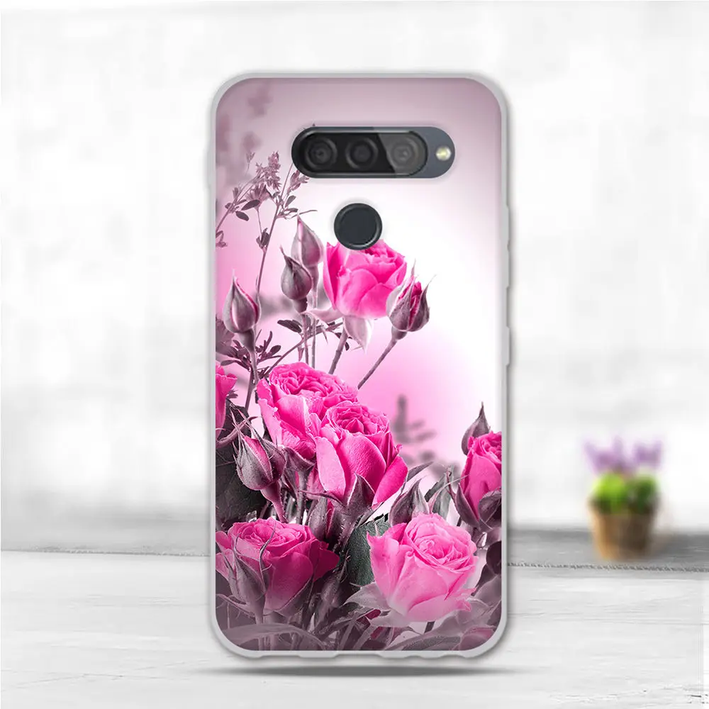 Funda For LG Q70 Case Silicone Soft TPU Cover Q 70 Cute Cool Back Bumper Mobile phone Capa Bag | Мобильные телефоны и