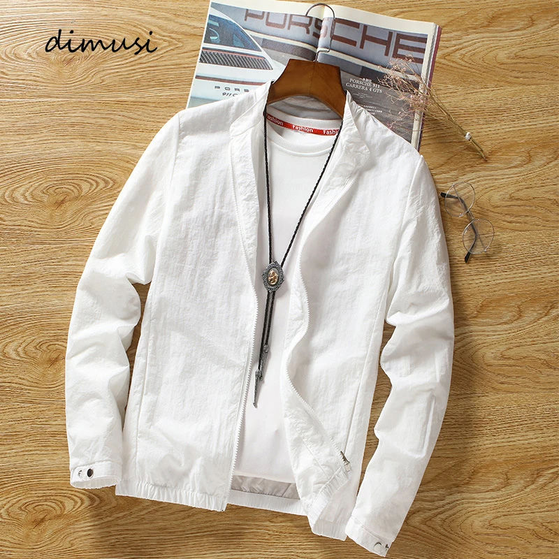 Солнцезащитная куртка DIMUSI Мужская модный Анорак уличная одежда в стиле хип-хоп