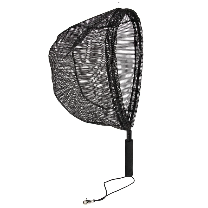 Fly Fishing Landing Net Bass Trout Catch and Release Rubber Coating Scoop | Спорт и развлечения