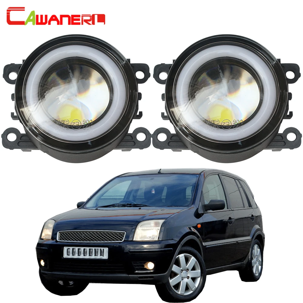 Автомобисветильник светодиодные противотуманные фары Cawanerl для Ford Fusion Estate JU