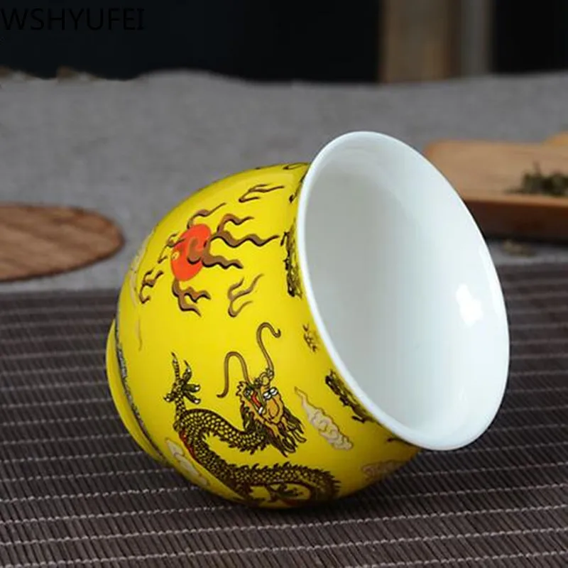 80 мл в китайском стиле керамический кунг-фу чайная чашка, ручная роспись, креативная чайная чашка, кофейная кружки винного цвета, посуда для напитков