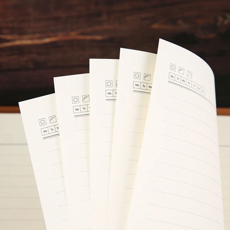 A5 спиральный блокнот 6 колец кожаный твердый переплет вкладыш Личный Дневник