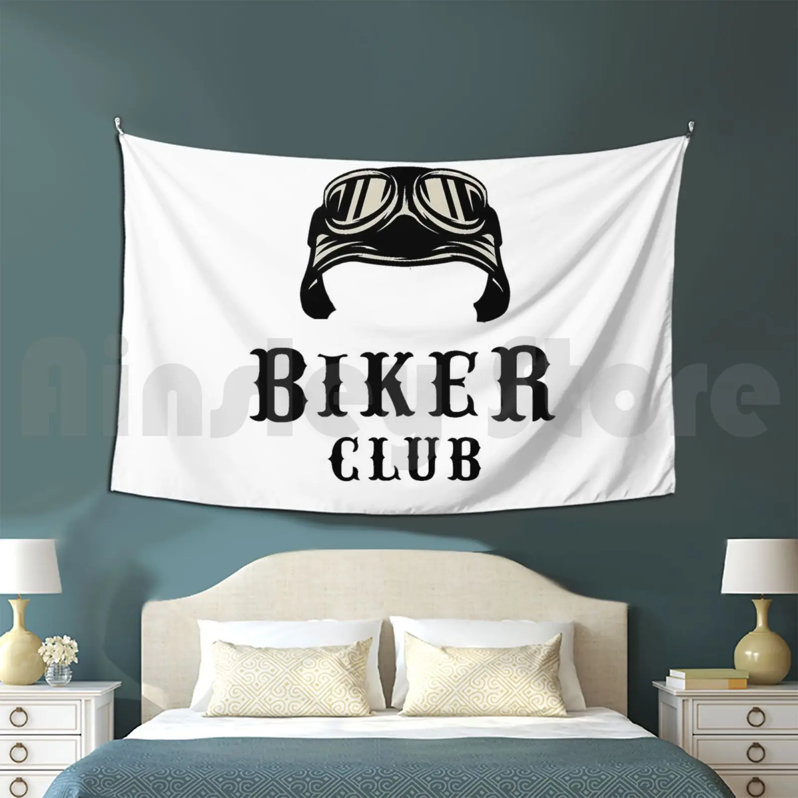 Забавный американский мотоцикл с изображением велосипедного клуба чоппера 12