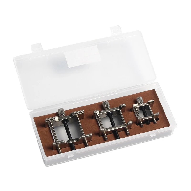 

Набор для ремонта часов, 3 шт./компл. металлический держатель часов с фиксированным основанием, аксессуары, Ремонтный инструмент для часовщи...