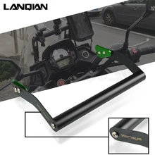For KAWASAKI Versys 650 KLE650 Motorcycle Mobile Phone Holder navigation bracket KLE650 Versys650 2015 2016 2017 2018 2019 Parts