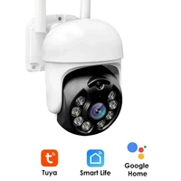 3mp tuya smartlife ip camera work with google home alexa ptz ai waterproof outdoor wifi security camera cctv surveillance camera