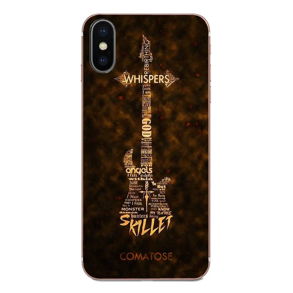 Soft TPU Case Capa Cover Skillet Rock Brand Logo John Cooper Poster For Xiaomi Redmi Note 2 3 3S 4 4A 4X 5 5A 6 6A Pro Plus | Мобильные
