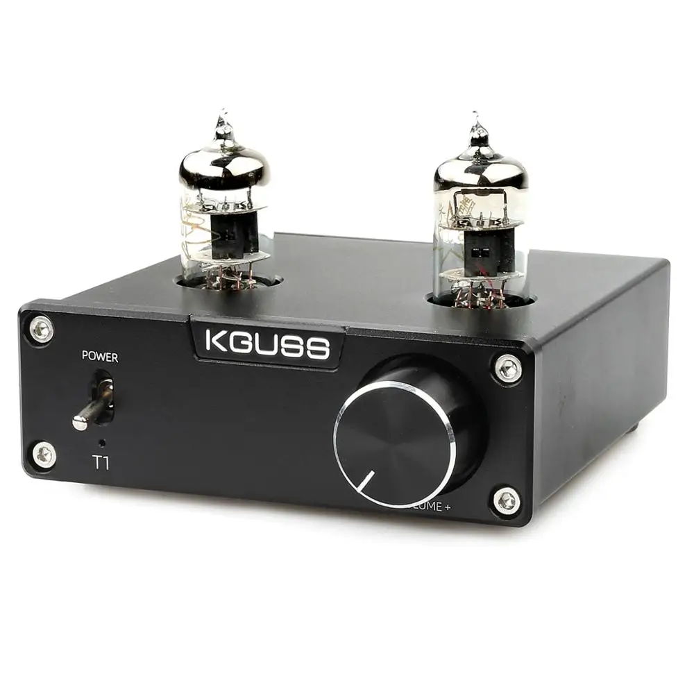 Ламповый усилитель KGUSS T1 bile preamp buffer 6J1 MINI Hi-Fi предсилитель DC12V | Электроника
