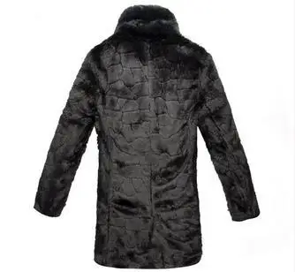 Парка мужская зимняя из искусственного лисьего меха дешевая D42 - купить по