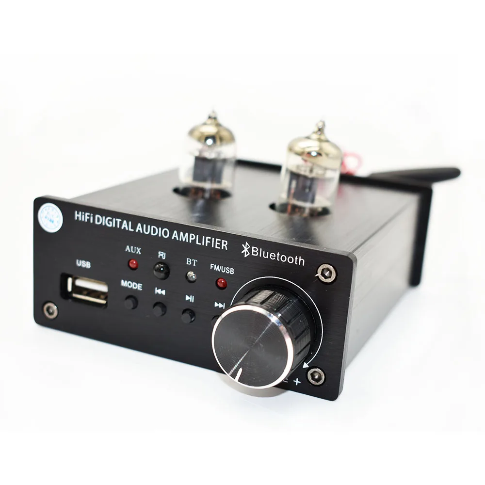 LusyaBluetooth 5 0 6J3 желчный предусилитель ламповый усилитель U диск AUX Вход Плата