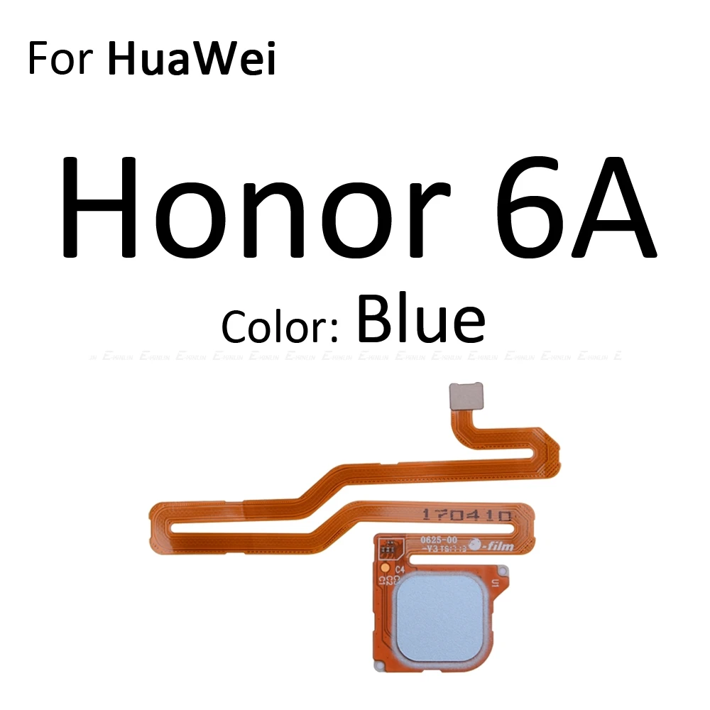 Сканер отпечатков пальцев разъем для Huawei Honor 6C 6A 6X 5C Pro GR5 сенсорный сенсор ID Главная Кнопка возврата ключ гибкий кабель